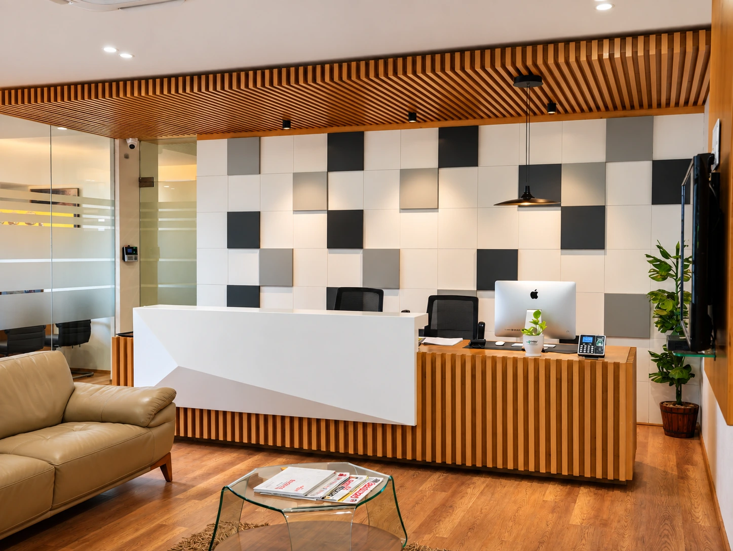 SKYTOWN GROUP office reception, Vidya Nagar, Hubballi
