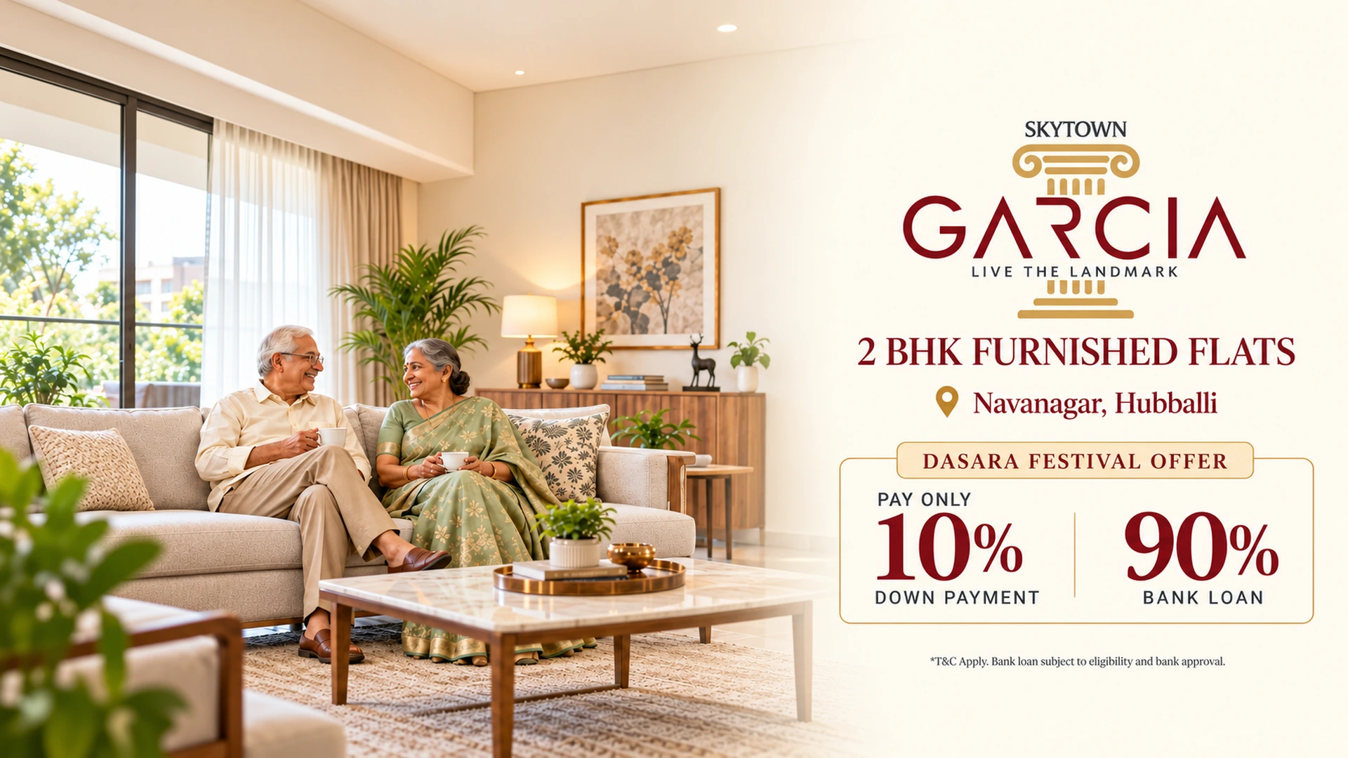 SKYTOWN Garcia premium apartments in Hubballi