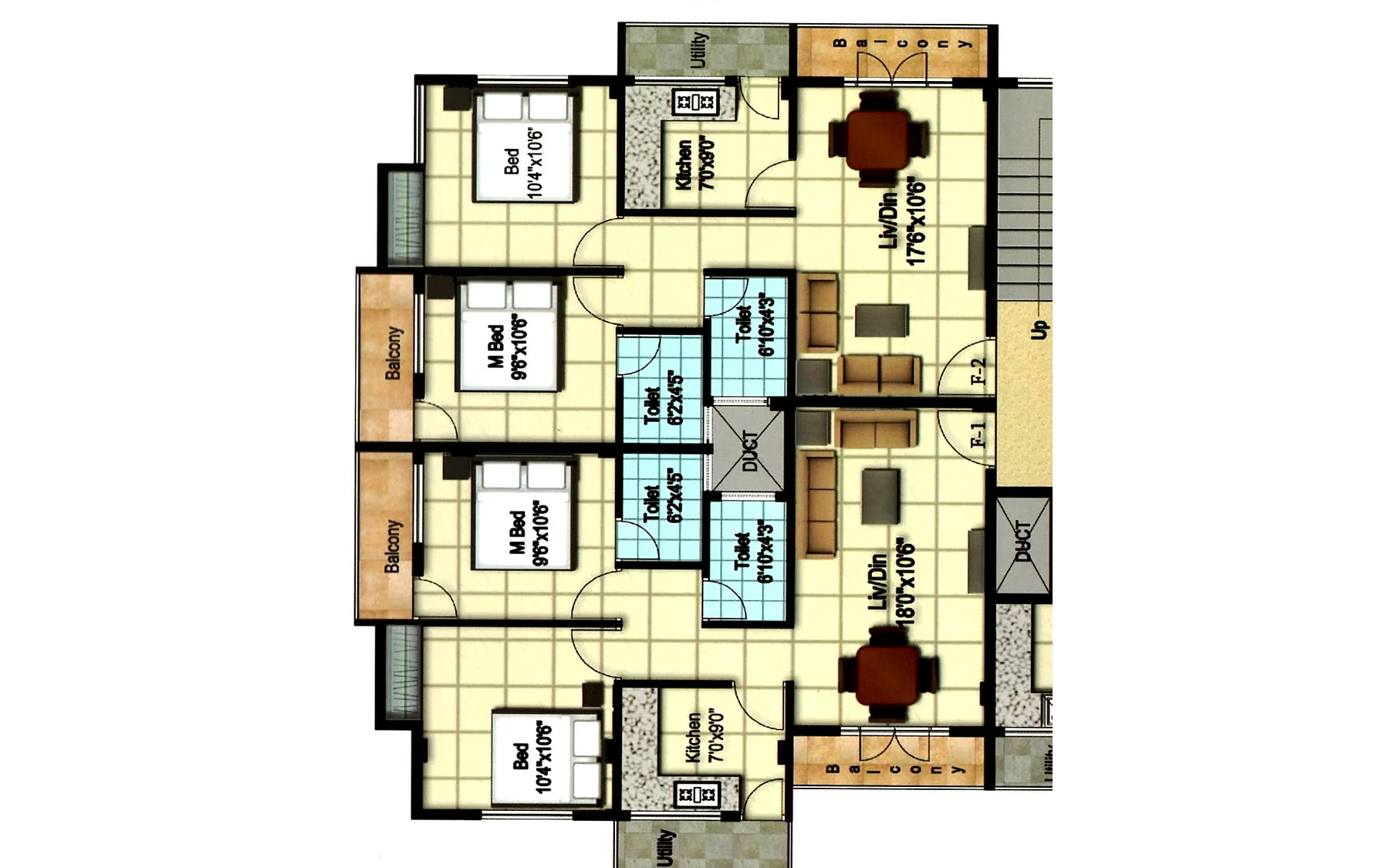 SKYTOWN AVENUE Floor Plan 2