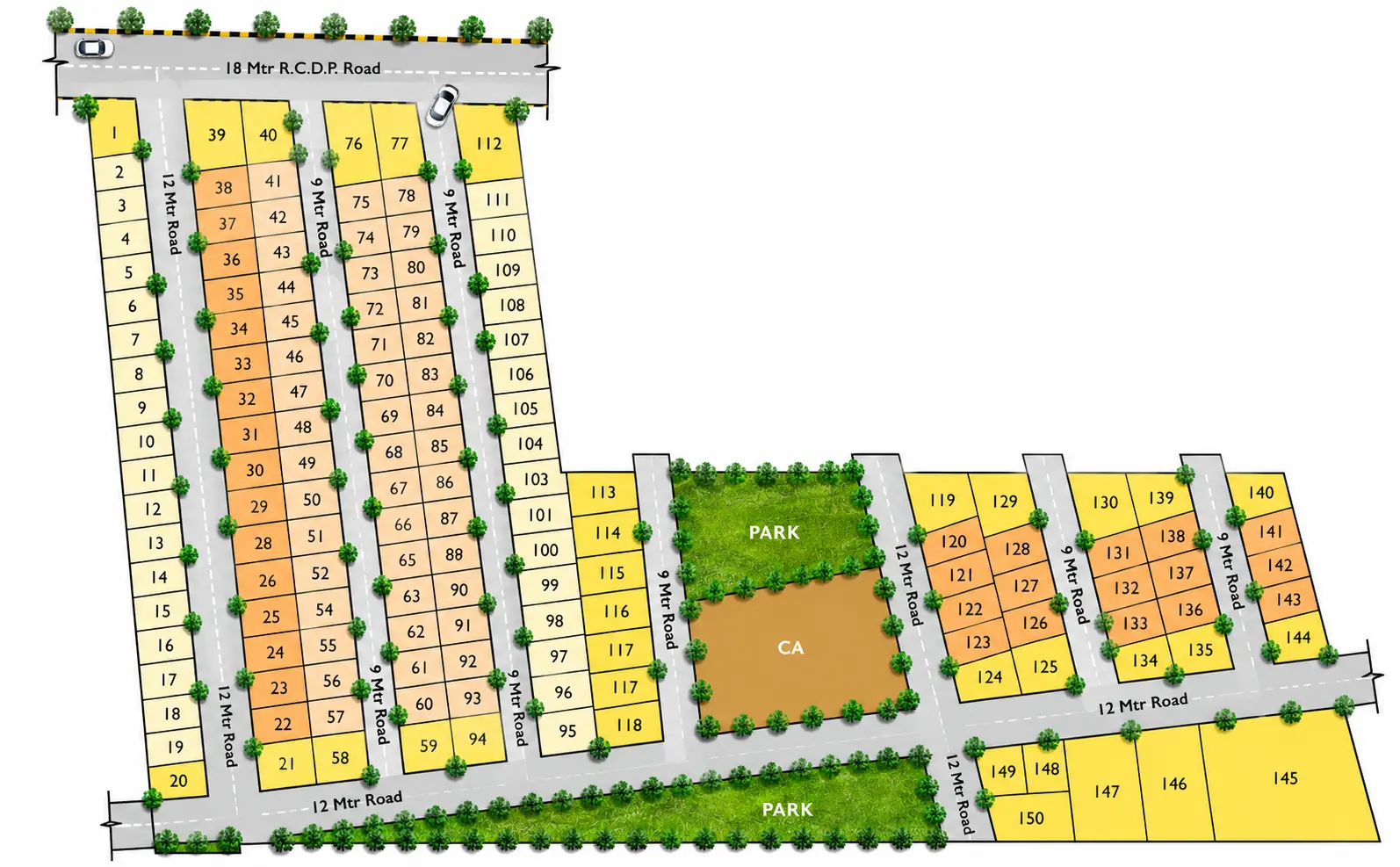 SKYTOWN HYDEPARK EXTN Master Plan